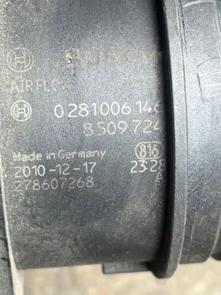 8509724 0281006146 Расходомер воздуха BMW 1 E81/E82/E87/E88 Арт e12517086, вид 4