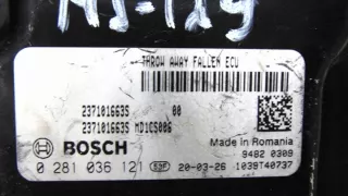 237101663S MD1CS006 0281036121 02810361210281036121 Блок управления двигателем Renault Espace 5 Арт e12513773, вид 2