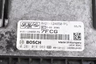 8V21-12A650-PG 8V21-12A650 Блок управления двигателем Ford Fiesta 5 Арт e12512197, вид 2