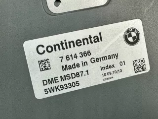 7614366 Блок управления двигателем BMW 5 F10/F11/GT F07 Арт e12511599, вид 4