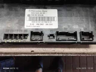 0035455201 Блок комфорта Mercedes C W203 Арт e12506624, вид 4