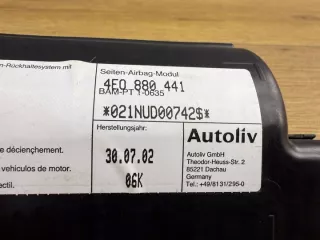 4e0880441 Подушка безопасности Audi A8 D3 (S8) Арт e12506384, вид 4