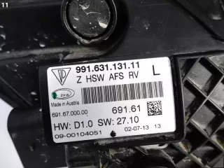 99163113111 Фара левая Porsche 911 Carrera 991 Арт e12501334, вид 12