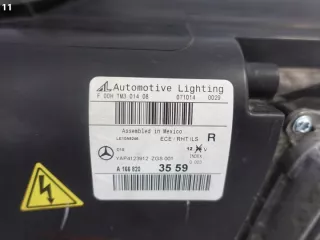 A1668203559 Фара правая Mercedes GL X166 Арт e12500845, вид 12