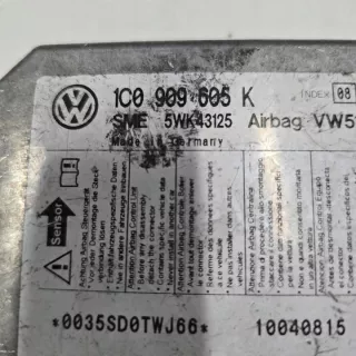 1C0909605K Блок AirBag Volkswagen Polo 4 Арт e12496636, вид 4