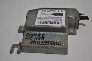 24439954 Блок AirBag Opel Corsa C Арт e12496436, вид 1