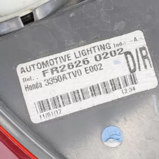 3350ATV0E002 Фонарь задний правый Honda Civic 9 Арт e12492193, вид 6
