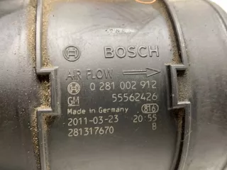 55562426 LORK-833-1026 Расходомер воздуха Opel Astra J Арт e12490971, вид 4