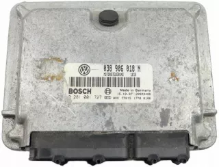 038906018N 0281001727 Блок управления двигателем Volkswagen Passat B5 Арт e12487821, вид 1