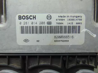 0281014208 8200666516 Блок управления двигателем Renault Trafic 2 Арт e12486488, вид 1