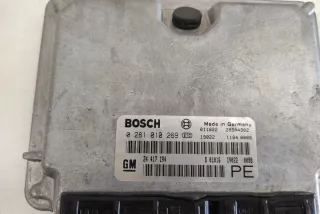 0281010269 Блок управления двигателем Opel Vectra B Арт e12485649, вид 1