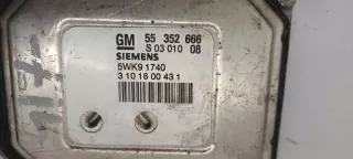 55352666 Блок управления двигателем Opel Vectra C  Арт e12485601, вид 3