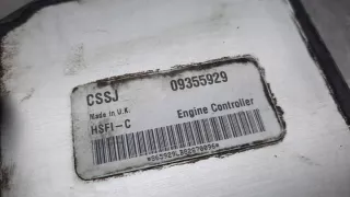 09355929 Блок управления двигателем Opel Astra G Арт e12485399, вид 3