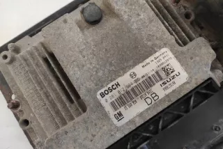 0281012694 Блок управления двигателем Opel Astra H Арт e12485364, вид 1