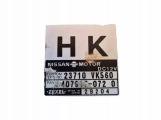 23710VK560 Блок управления двигателем Nissan Navara D22 Арт e12485182, вид 2