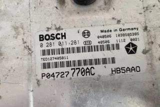 P04727770AC Блок управления двигателем Chrysler Voyager 4 Арт e12482941, вид 4
