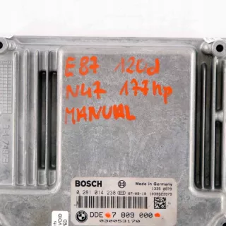 7809000 Блок управления двигателем BMW 1 E81/E82/E87/E88 Арт e12481846, вид 4