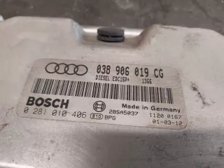 038906019CG 0281010406 Блок управления двигателем Audi A4 B6 Арт e12481409, вид 4