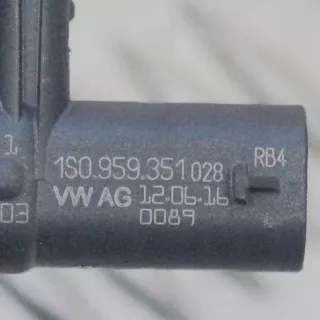 1S0959351 Датчик удара Volkswagen Polo 5 Арт e12473232, вид 4