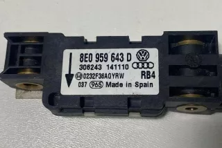 8E0959643D Датчик удара Audi A4 B6 Арт e12467706, вид 1
