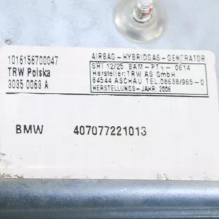 407077221013 Подушка безопасности BMW 7 E65/E66 Арт e12466860, вид 5