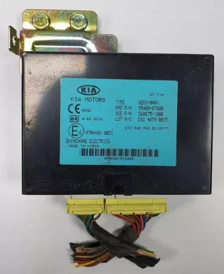 95400-07600 Блок комфорта Kia Picanto 1 Арт e12466735, вид 1