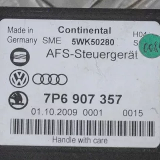7P6907357 Блок управления светом Volkswagen Touareg 1 Арт e12464253, вид 4