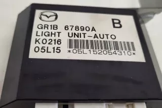 GR1B67890A Блок управления светом Mazda 6 3 Арт e12463521, вид 2