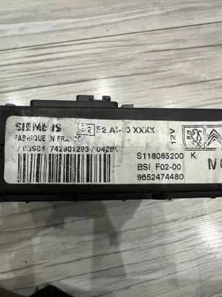 9652474480 F02-00 2002-2009 Блок предохранителей Citroen C3 1 Арт e12436594, вид 2