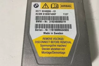 9248096 Блок AirBag BMW 5 F10/F11/GT F07 Арт e12426836, вид 3