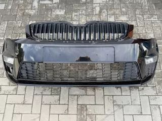 5E0807221F Бампер передний Skoda Octavia A7 Арт e12424290, вид 1