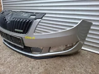 5J0807221D Бампер передний Skoda Fabia 2 Арт e12424244, вид 3