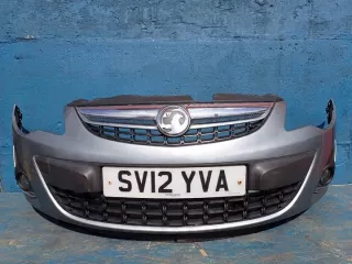 13285996 Бампер передний Opel Corsa D Арт e12423358, вид 1