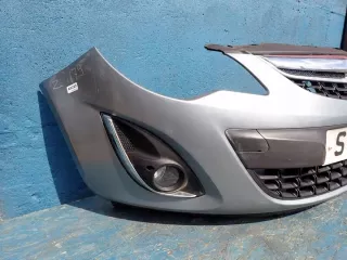 13285996 Бампер передний Opel Corsa D Арт e12423358, вид 2