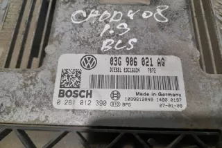 0281012390 Блок управления двигателем Volkswagen Caddy 4 Арт e12423192, вид 1