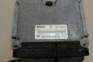 F75_ 0281010268 Блок управления двигателем Opel Zafira B Арт e12422020, вид 1