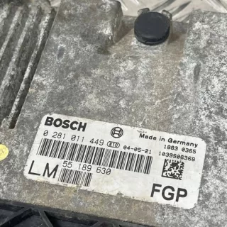 0281011449 Блок управления двигателем Opel Vectra C  Арт e12421930, вид 3