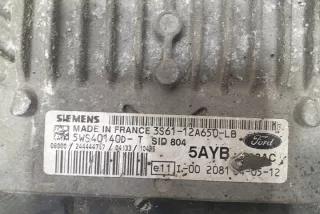 3S6112A650LB Блок управления двигателем Ford Fiesta 5 Арт e12420620, вид 1