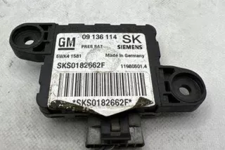 09136114 Датчик удара Opel Vectra B Арт e12417108, вид 3