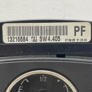 13216684 Щиток приборов (приборная панель) Opel Astra H Арт e12410247, вид 2