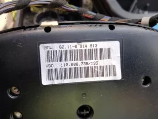 6914913 Щиток приборов (приборная панель) BMW 5 E39 Арт e12409921, вид 3