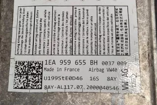 1EA959655 Блок AirBag Volkswagen ID3 Арт e12409559, вид 3
