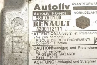 KC01_ 550760100 Блок AirBag Renault Kangoo 1 Арт e12409457, вид 2