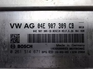 04E907309CB Блок управления двигателем Volkswagen Polo 5 Арт e12393406, вид 4
