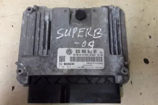 03G906021QM Блок управления двигателем Skoda Superb 2 Арт e12392596, вид 1