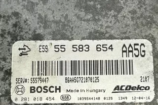 0281018454 Блок управления двигателем Opel Astra J Арт e12390948, вид 4