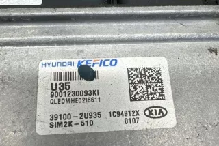 391002U935 Блок управления двигателем Kia Sportage 5 Арт e12390105, вид 1