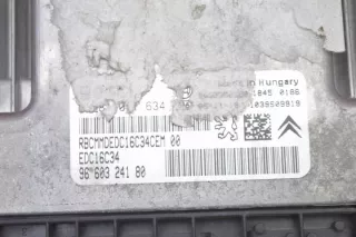 9660324180 0281011634 Блок управления двигателем Citroen C4 1 Арт e12389339, вид 2