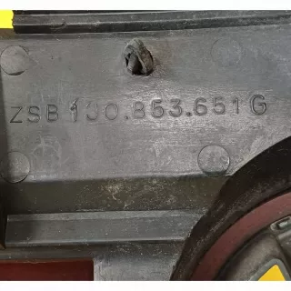 1J0853651G Решетка радиатора Volkswagen Golf 4 Арт e12388787, вид 6