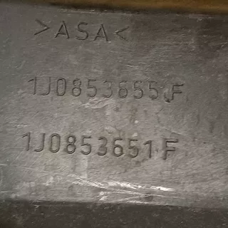 1J0853651G Решетка радиатора Volkswagen Golf 4 Арт e12388787, вид 7